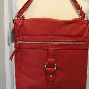 Red Handbag Adjustable Strap